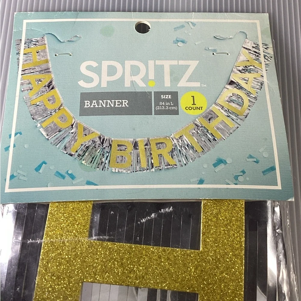 Spritz Happy Birthday Banner